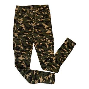 🔥 Lolo Jeans Army Fatigue Stretch High Rise Women’s Jeans Size M 🔥